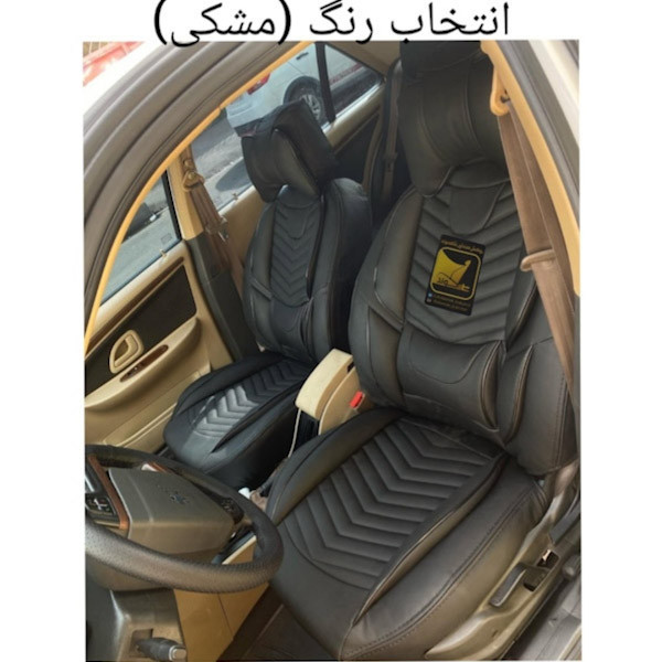 ست کامل روکش صندلی خودرو شاهسوند مدل خلبانی مناسب برای پراید 131
