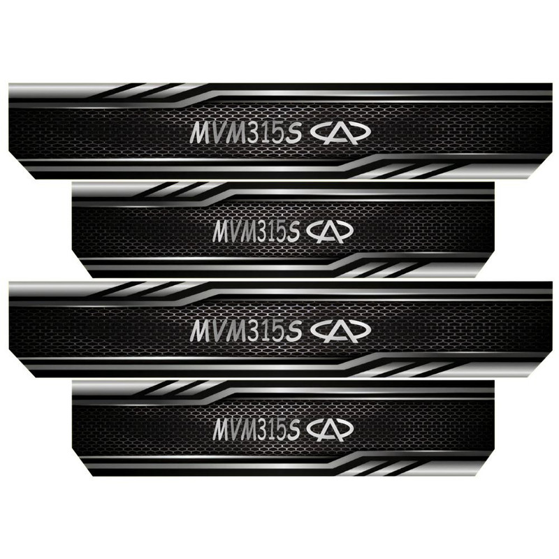 برچسب پارکابی خودرو رایسان کد SP2032 مناسب برای MVM315 بسته 4 عددی