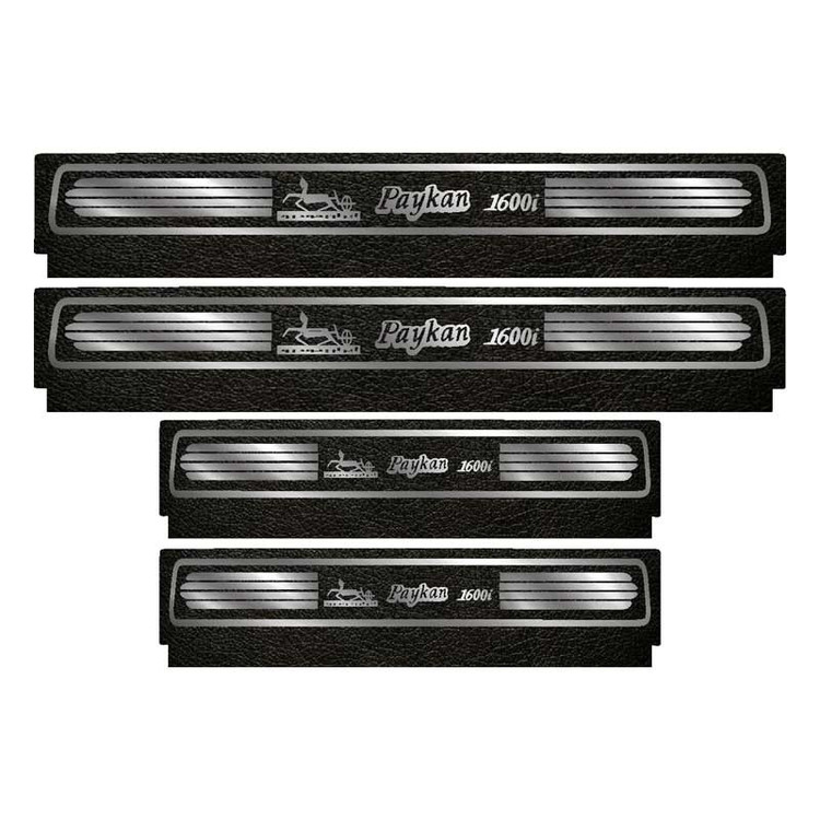 برچسب پارکابی خودرو لندمون کد LM104 MS مناسب برای پیکان مجموعه 4 عددی به همراه جا کلیدی