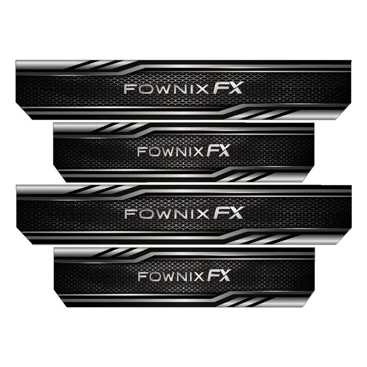 برچسب پارکابی خودرو رایسان کد SP2057 مناسب برای فونیکس fx مجموعه 4 عددی
