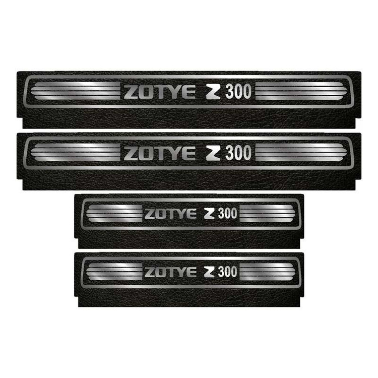 برچسب پارکابی خودرو لندمون کد LM139 MS مناسب برای زوتی مجموعه 4 عددی به همراه جا کلیدی