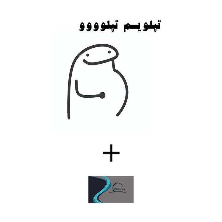 برچسب بدنه خودرو لندمون طرح تپلویم تپلو کد LF017 M