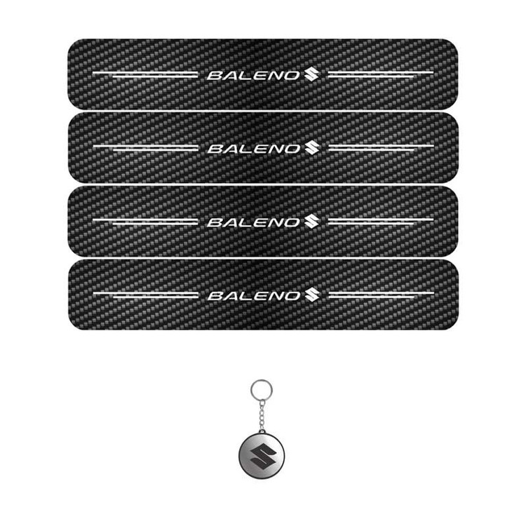برچسب پارکابی مهدیار طرح کربن کد LCE0059 مناسب برای بالنو مجموعه4عددی به همراه جاکلیدی