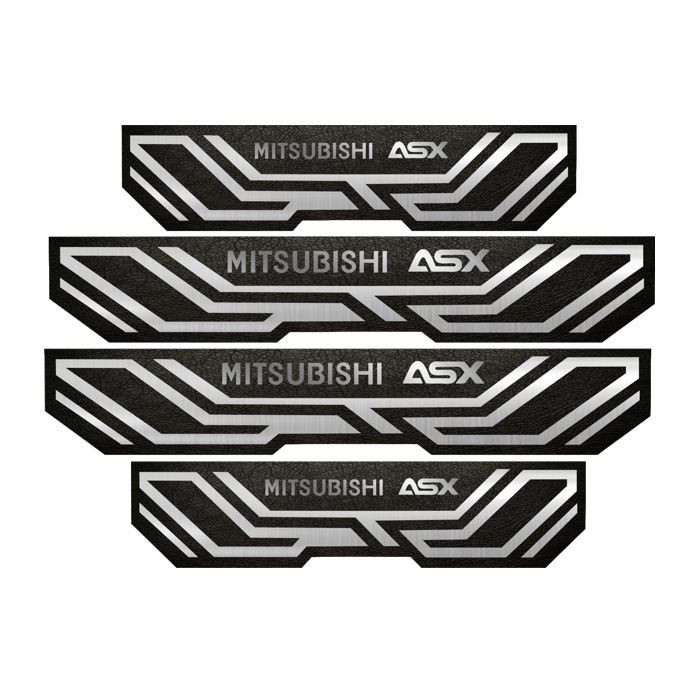 برچسب پارکابی خودرو مهدیار کد PKA 2077 مناسب برای میتسوبیشی ASX مجموعه 4 عددی به همراه جاکلیدی