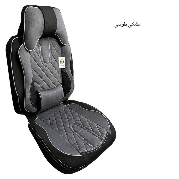 ست کامل روکش صندلی خودرو سپاهان روکش مدل Aoudi-6000 مناسب برای شاهین