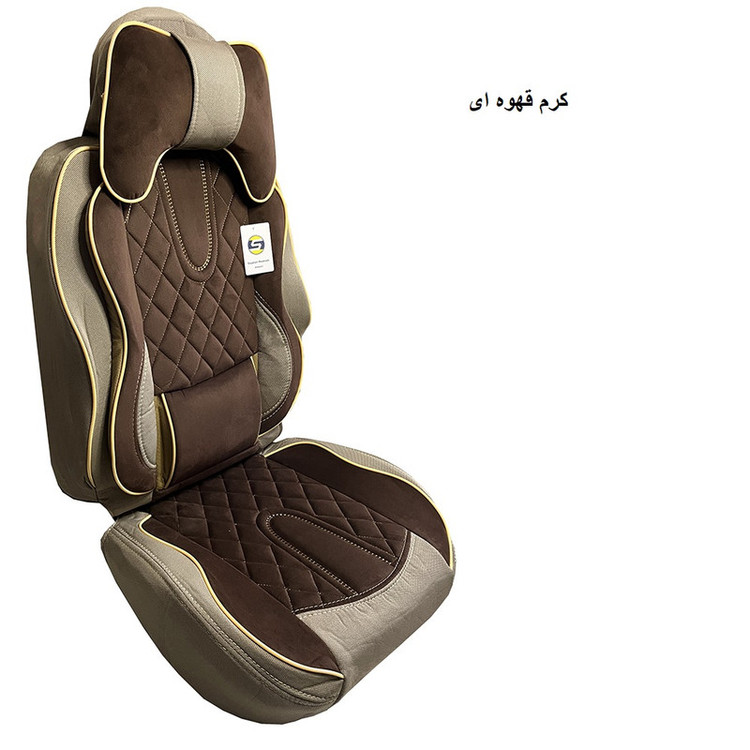 ست کامل روکش صندلی خودرو سپاهان روکش مدل Aoudi-6000 مناسب برای شاهین