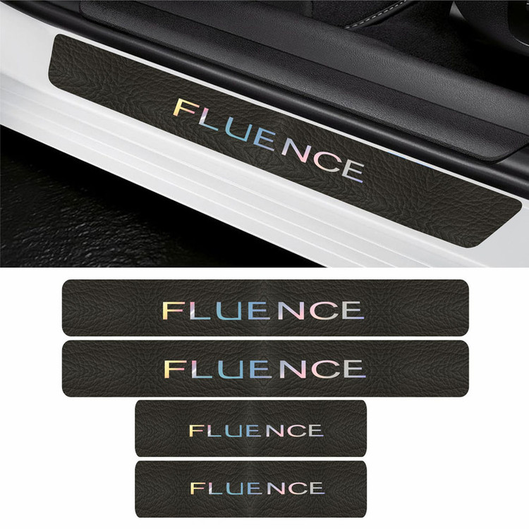 برچسب پارکابی خودرواستریت اسپرت کد J014 مناسب برای FLUENC مجموعه 4 عددی