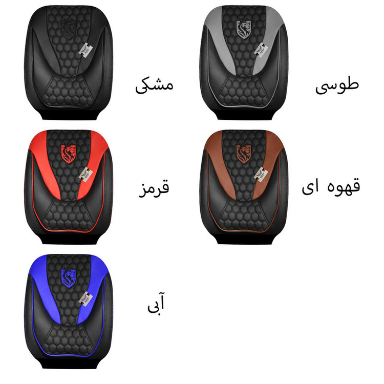 روکش صندلی سوشیانت مدل ENZO طبی مناسب برای پژو 207
