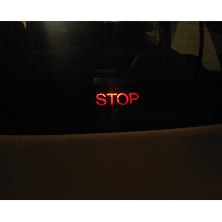 برچسب چراغ ترمز مدل STOP LT 01 مناسب برای پراید
