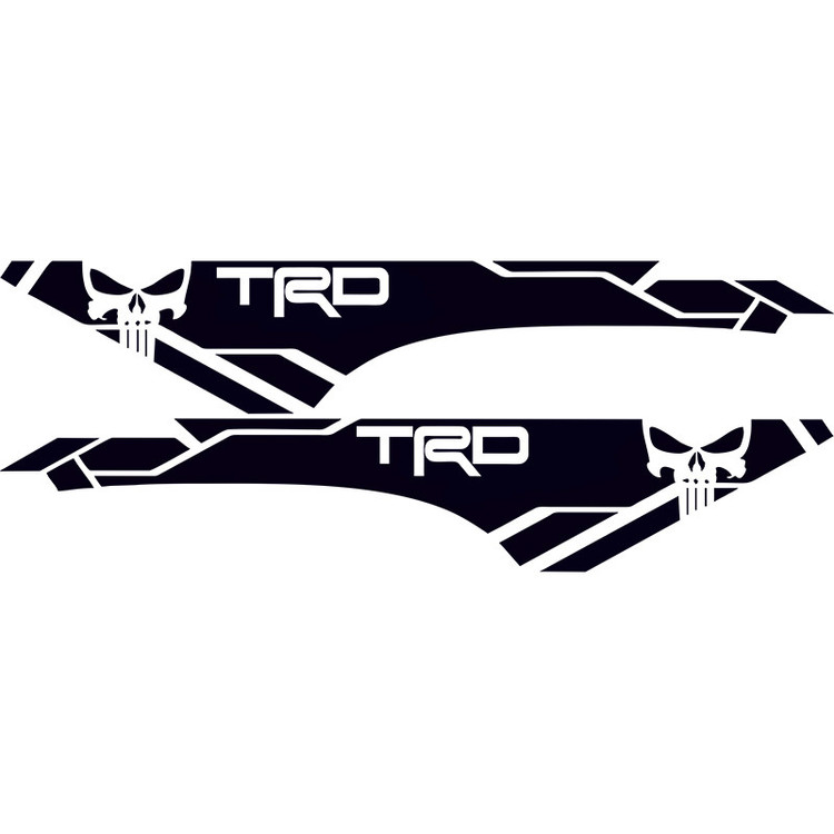 برچسب خودرو طرح TRD آفرود