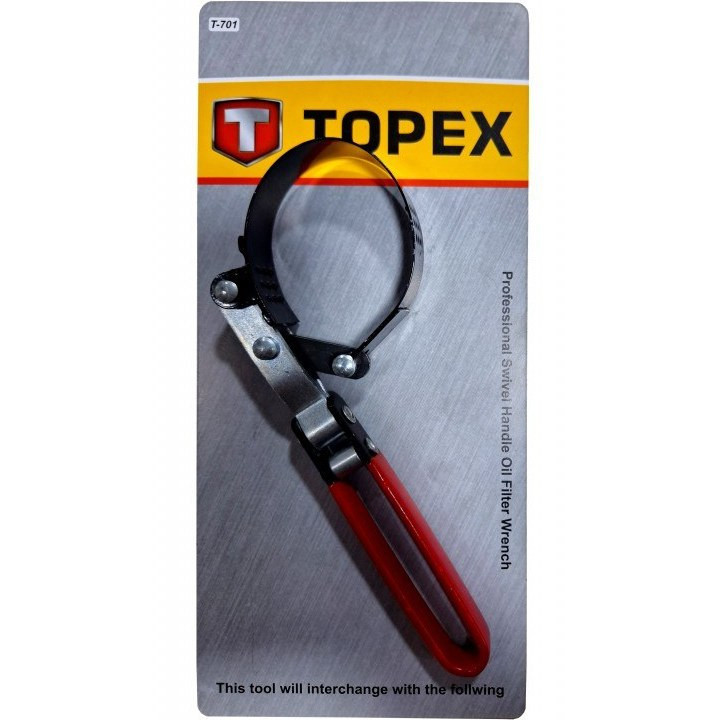 آچار فیلتر روغن تاپکس کد top-60-73 سایز 3 اینچ