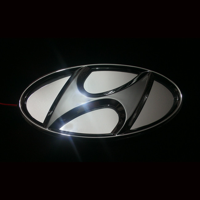 آرم خودرو مدل Auto لایت نوری مناسب برای هیوندای ix35