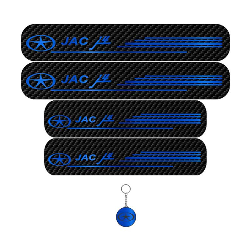 برچسب پارکابی خودرو لندمون کد LC026 MB مناسب برای جک J4 مجموعه 4 عددی به همراه جاکلیدی