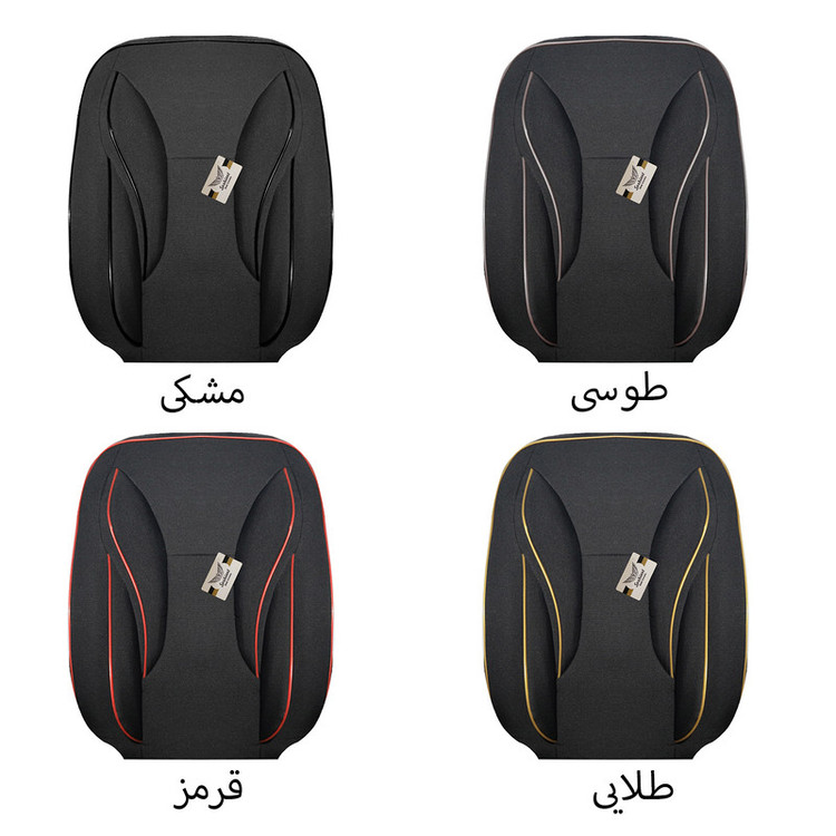 ست کامل روکش صندلی خودرو سوشیانت مدل سناتور مناسب برای پژو پرشیا و 405 به همراه پشت گردنی