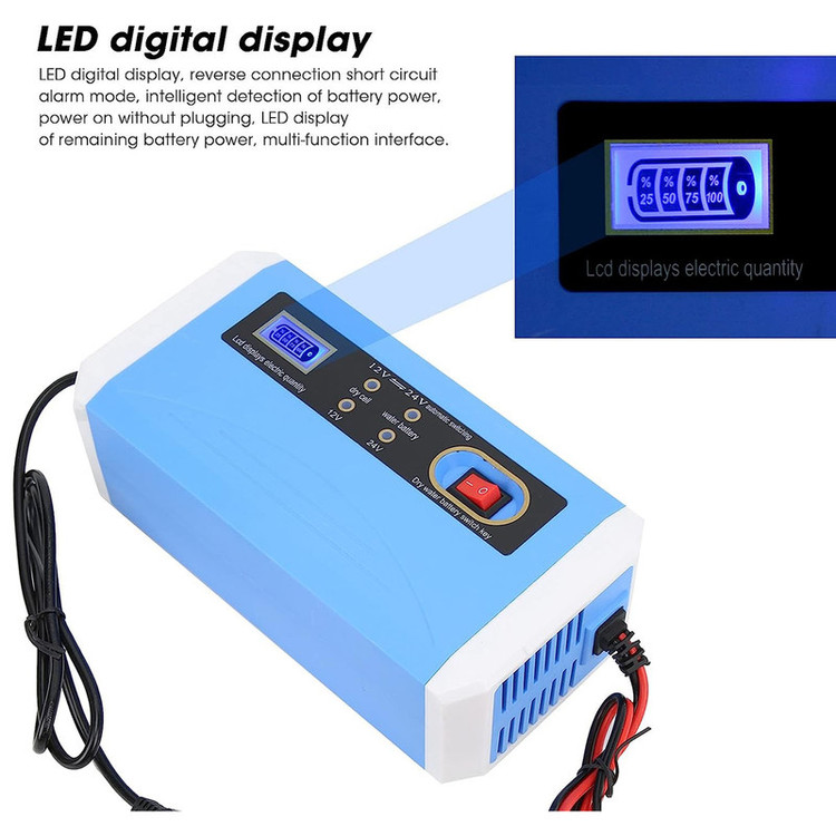 شارژر باتری خودرو مدل Bat-12v24