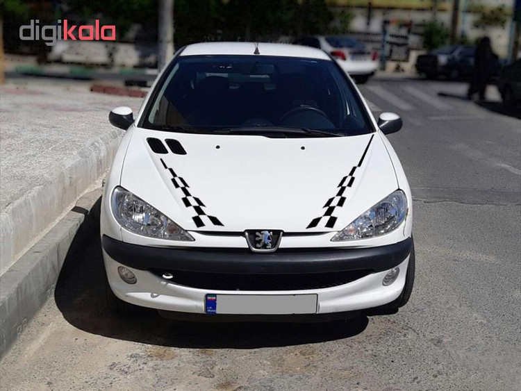 برچسب بدنه خودرو طرح WRC کد SL11340 مجموعه 6عددی