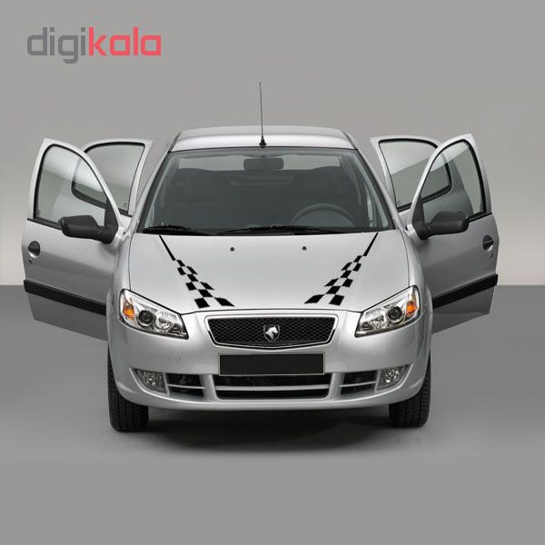 برچسب بدنه خودرو طرح WRC کد SL11340 مجموعه 6عددی
