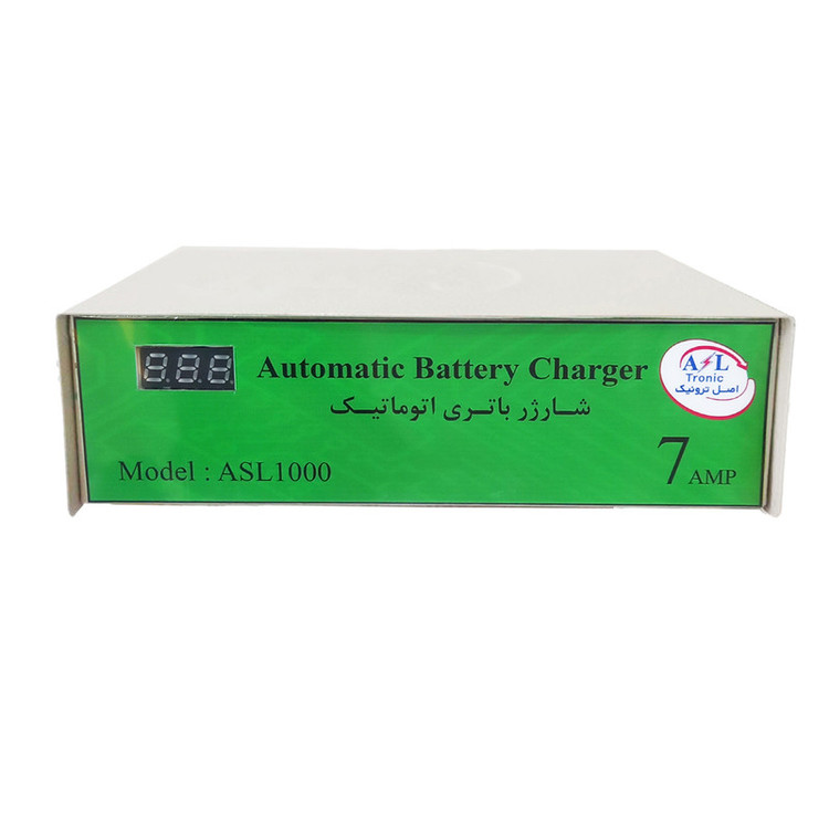 شارژر باتری خودرو 7 آمپر اتوماتیک اصل ترونیک مدل ASL1000