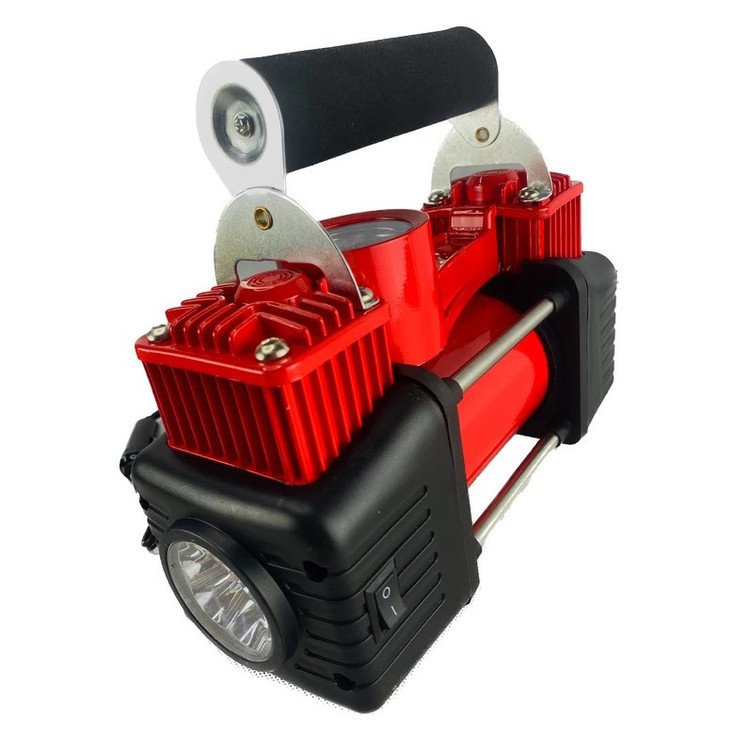 کمپرسور باد فندکی رویال مکس کد CAR AIR COMPRESSOR مجموعه 16عددی