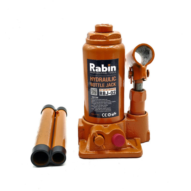 جک هیدرولیک خودرو رابین مدل RBJ-02 ظرفیت 2 تن
