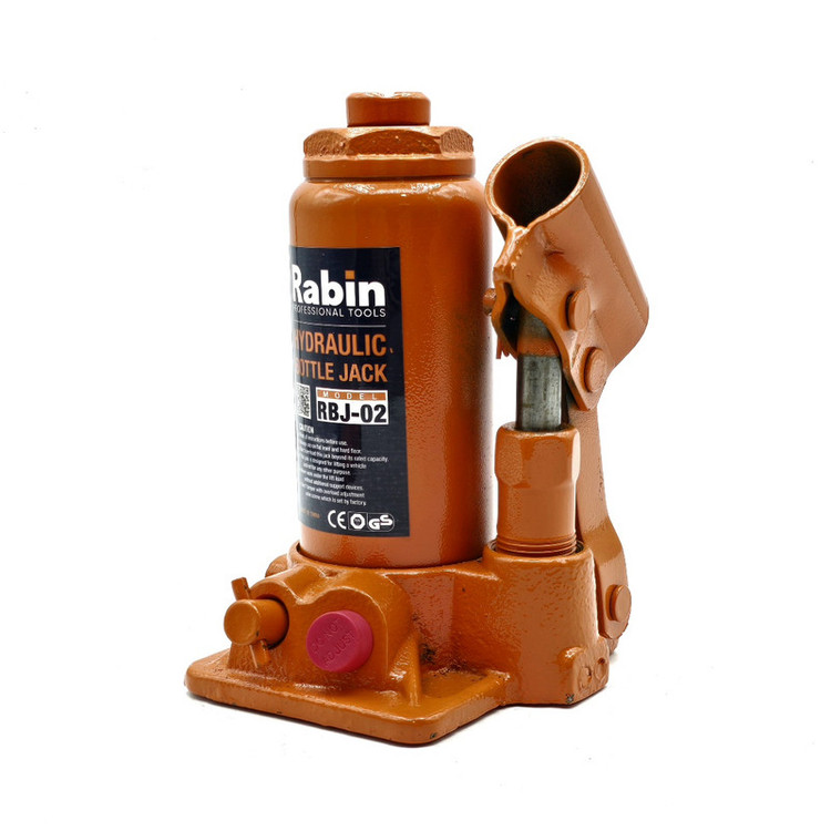 جک هیدرولیک خودرو رابین مدل RBJ-02 ظرفیت 2 تن