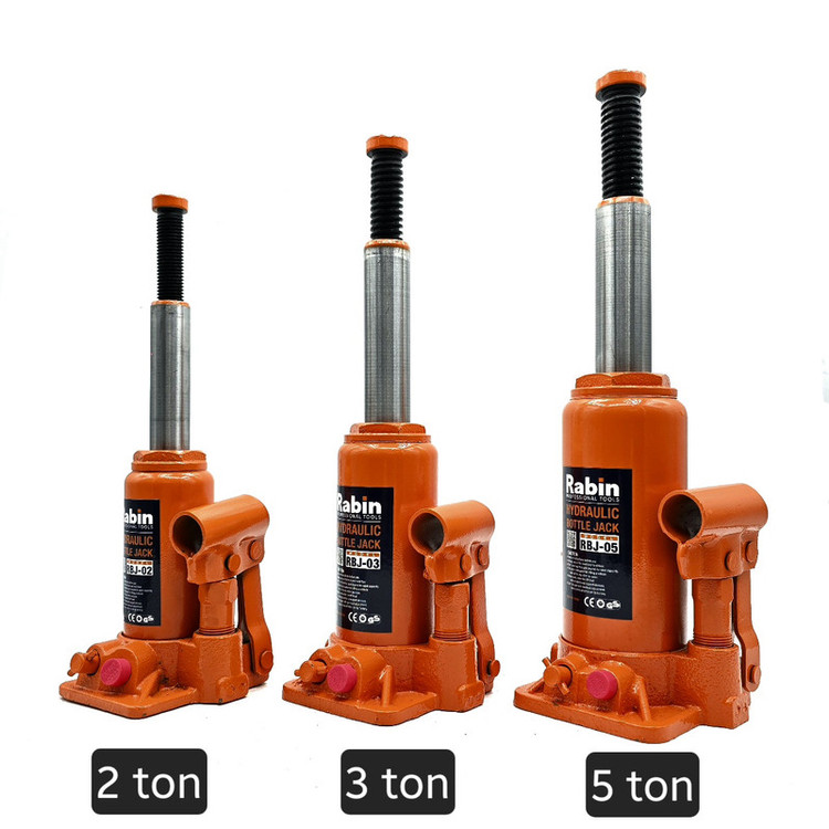 جک هیدرولیک خودرو رابین مدل RBJ-02 ظرفیت 2 تن