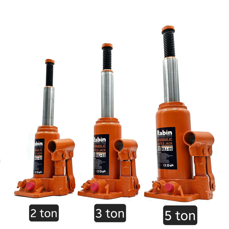 جک هیدرولیک خودرو رابین مدل RBJ-02 ظرفیت 2 تن