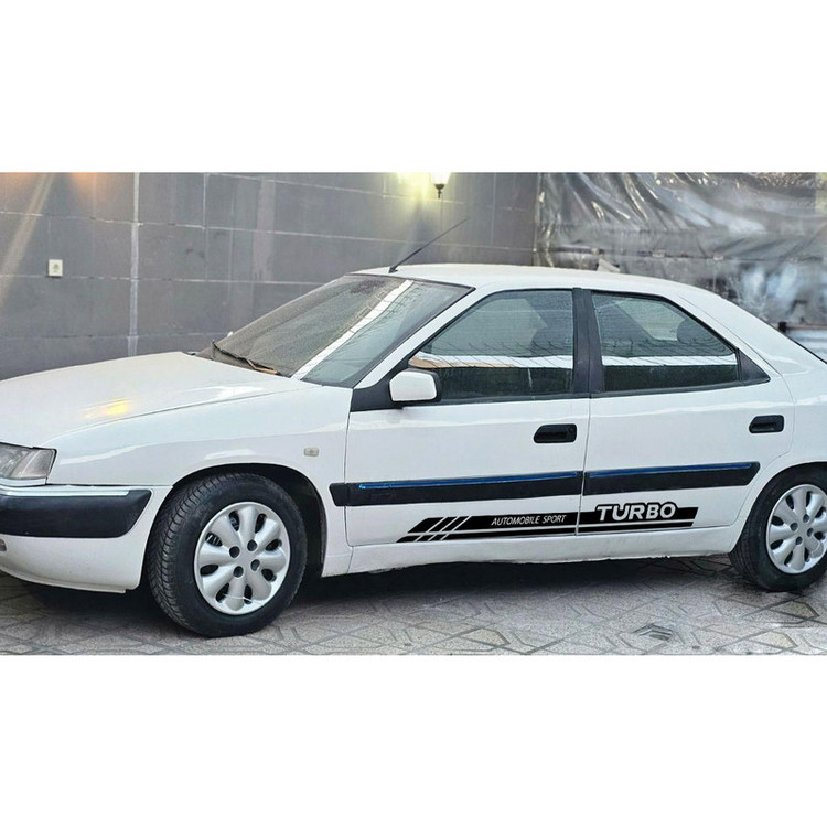 برچسب بدنه خودرو طرح XANTIA TURBO مناسب برای زانتیا بسته 2 عددی