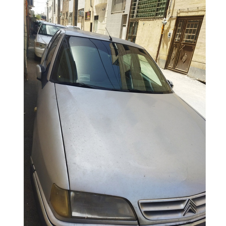برچسب آفتابگیر شیشه جلو مدل REALY XANT مناسب برای زانتیا