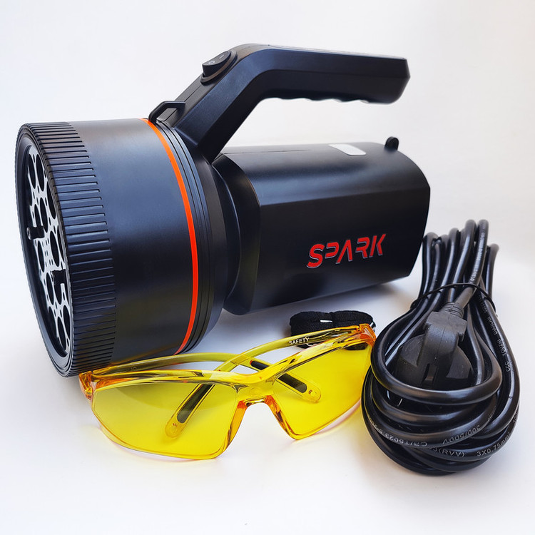 چراغ یووی کارشناسی و تشخیص رنگ خودرو اسپارک مدل uv365 63w