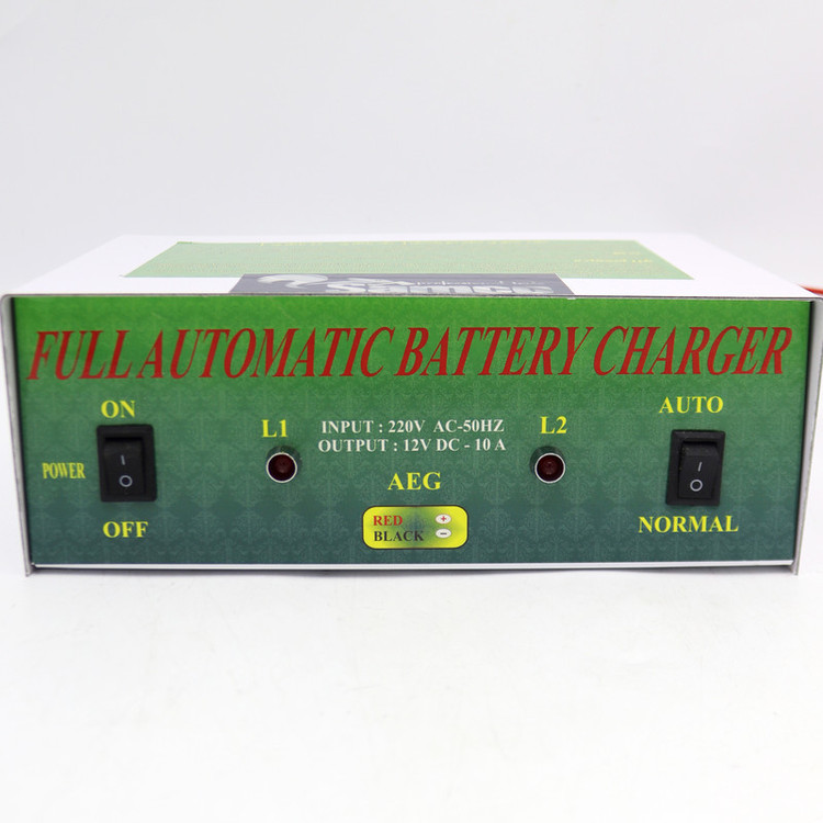 شارژر باتری خودرو سامکو مدل اتوماتیک کدYP-OUTOMATIC-12V-10AMP