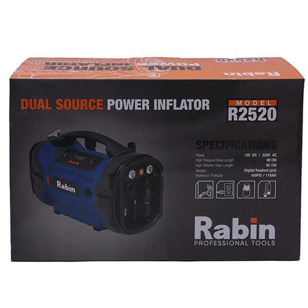 کمپرسور هوا فندکی و برقی رابین مدل R2520