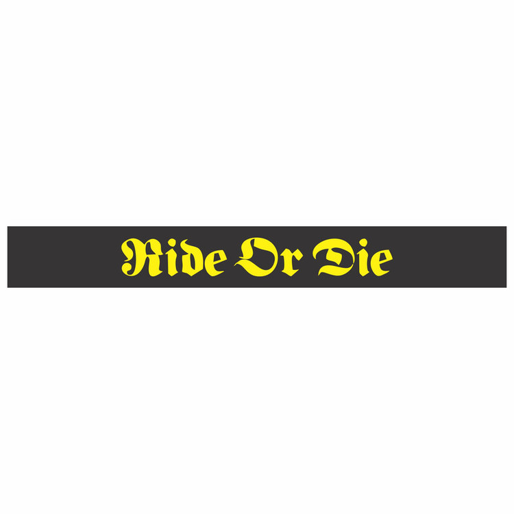 برچسب شیشه آفتابگیر خودرو استیریت اسپرت طرح ویندشیلد کدr45
