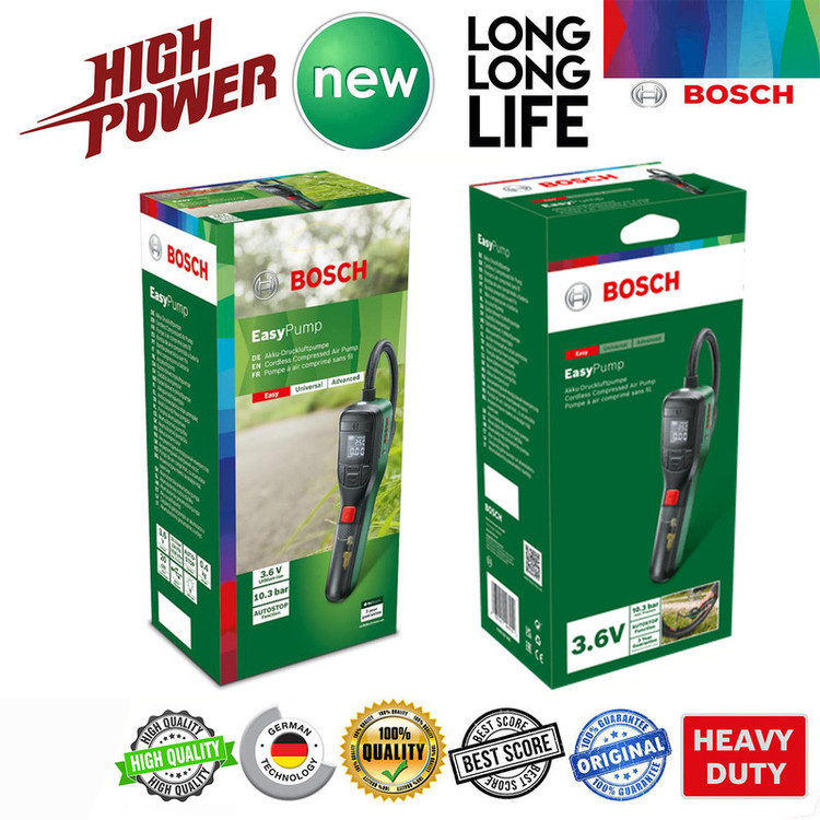 کمپرسور هوا شارژی بوش مدل Easy Pump - 3.6 V lithium Ion