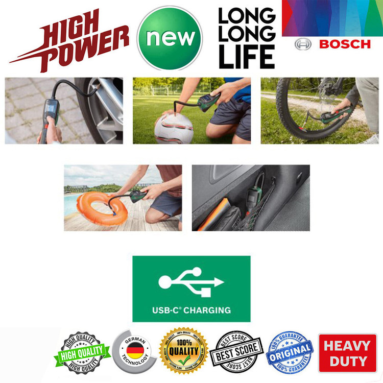 کمپرسور هوا شارژی بوش مدل Easy Pump - 3.6 V lithium Ion