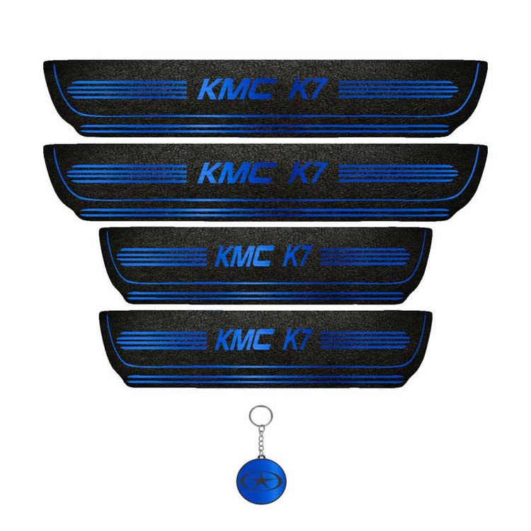 برچسب پارکابی خودرو لندمون کد LM189 MB مناسب برای جک K7 مجموعه 4 عددی به همراه جاکلیدی