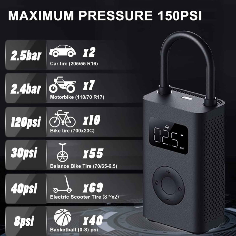 کمپرسور هوا شیائومی مدل MJCQB06QW