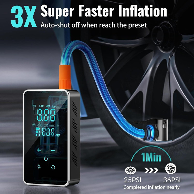 کمپرسور هوا شارژی دیجیتال مدل ST9616-YX1715