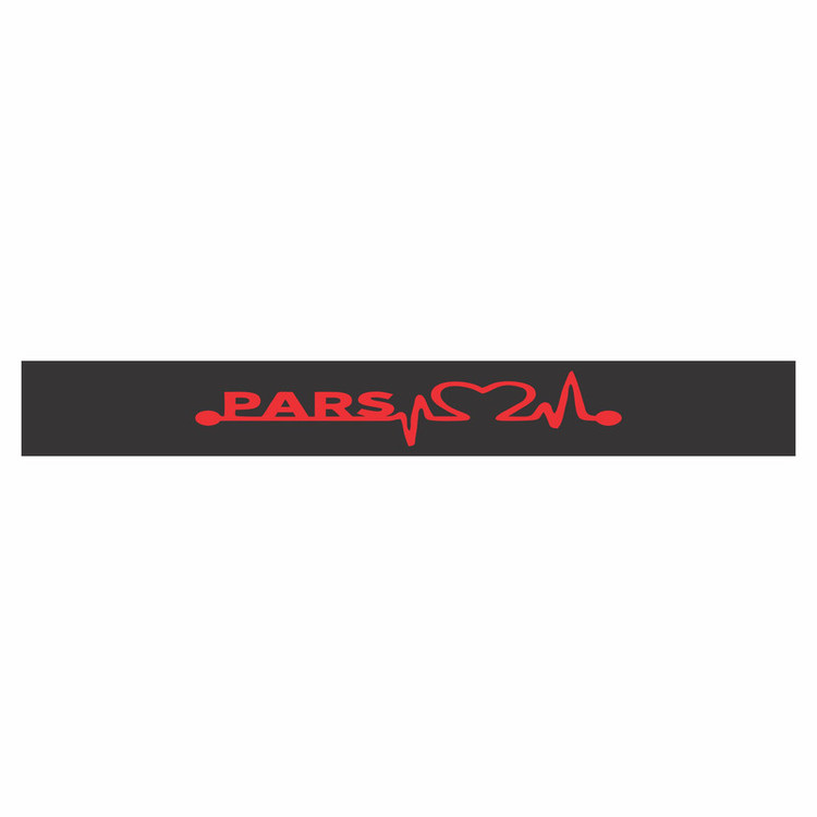 برچسب شیشه آفتابگیر خودرو استیریت اسپرت طرح ویندشیلد کد e13