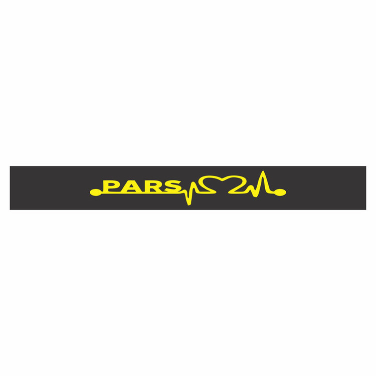 برچسب شیشه آفتابگیر خودرو استیریت اسپرت طرح ویندشیلد کدe11