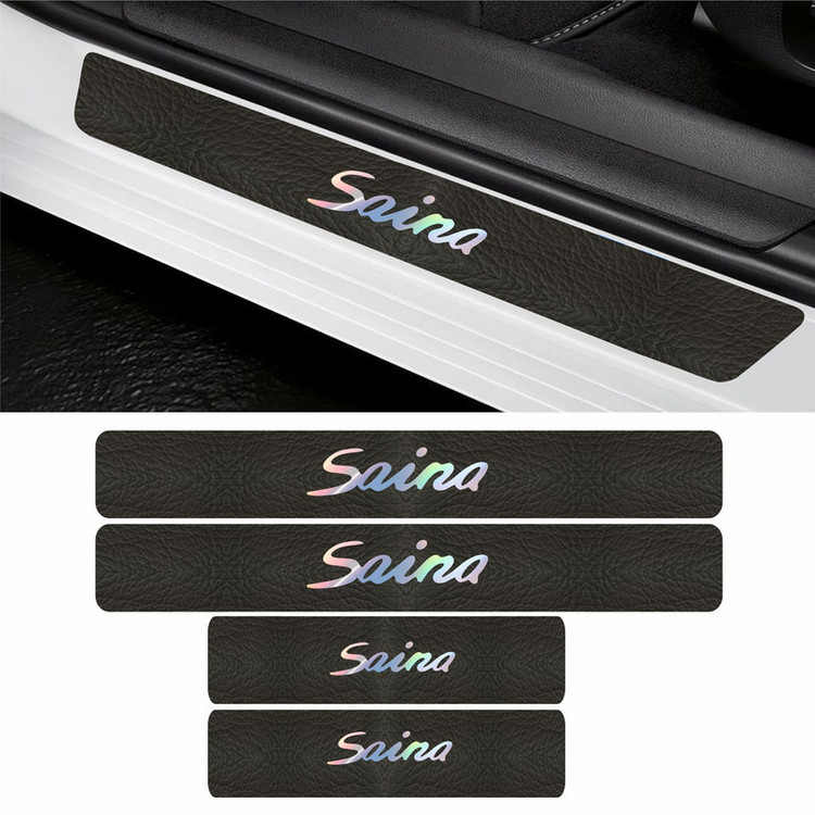 برچسب پارکابی خودرو کد J 003 مناسب برای ساینا مجموعه 4 عددی