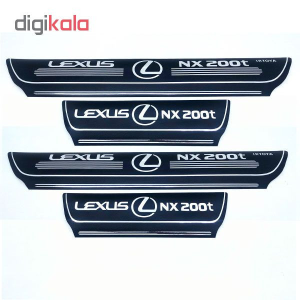 برچسب پارکابی خودرو کد SK025 مناسب برای لکسوس ان ایکس 200 مجموعه 4 عددی
