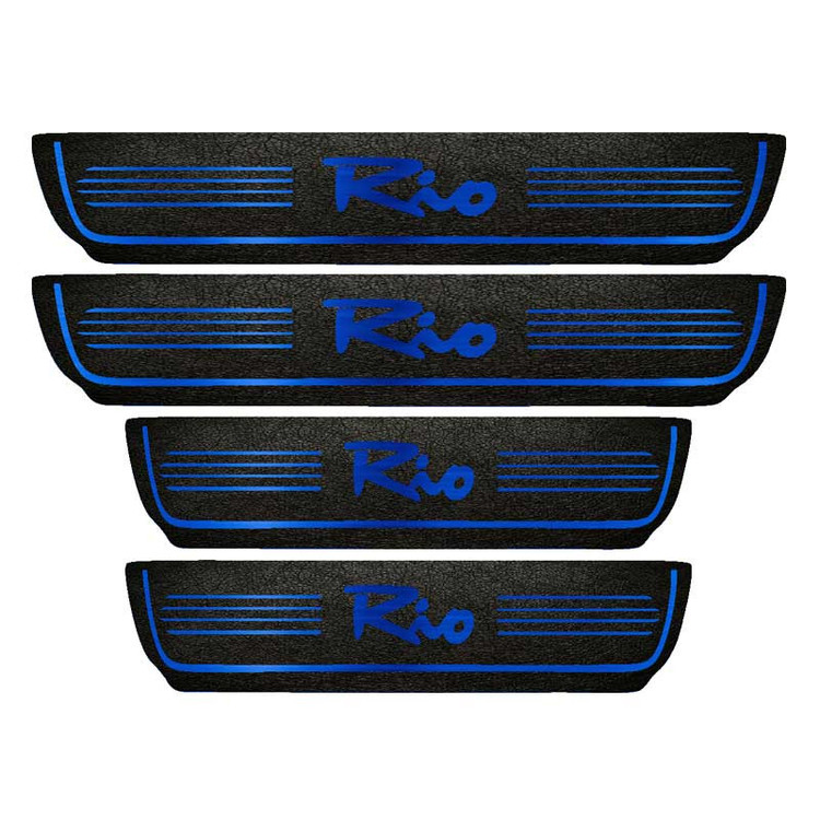 برچسب پارکابی خودرو لندمون کد LM166 MB مناسب برای کیاریو مجموعه 4 عددی به همراه جاکلیدی