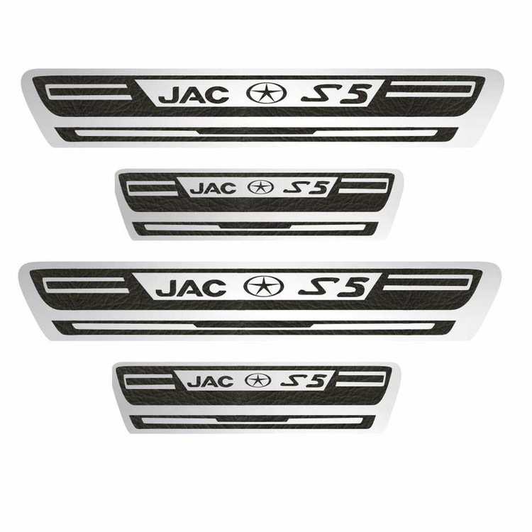 برچسب پارکابی خودرو کد A028 مناسب برای Jac S5 بسته 4 عددی
