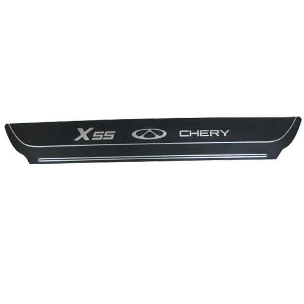 برچسب پارکابی خودرو مدل طرح چرم کد MV107 مناسب برای چری X55 بسته 4 عددی