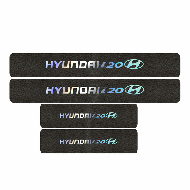 برچسب پارکابی خودرو استریت اسپرت کد S24 مناسب برای هیوندا i20 مجموعه 4 عددی