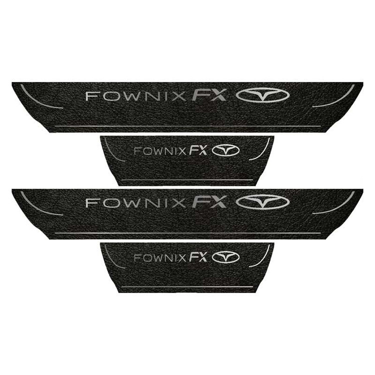 برچسب پارکابی خودرو لندمون کد LPt002 MS مناسب برای فونیکس FX مجموعه 4 عددی به همراه جا کلیدی