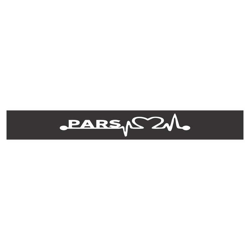 برچسب شیشه آفتابگیر خودرو استیریت اسپرت طرح ویندشیلد کدe12