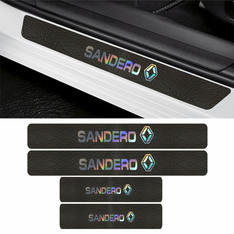 برچسب پارکابی خودرو استریت اسپرت کد J012 مناسب برای SANDERO مجموعه 4 عددی
