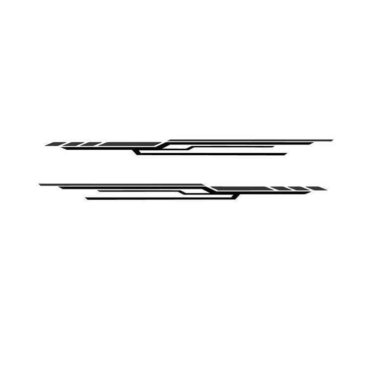 برچسب بدنه خودرومهدیارطرح اسپرت کد SMB004M